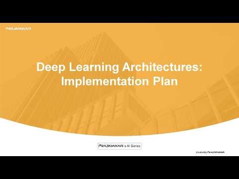 Deep Learning Architectures - Implementing DNN CNN RNN Auto-Encoders