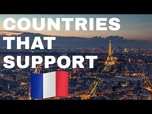 🇫🇷 Top 10 Countries that Support France | Includes Canada USA & Germany | Yellowstats 🇫🇷