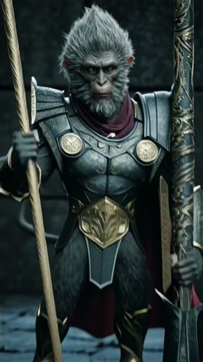 Real vs. Fake Monkey King: The Ending is CRAZY! 😱🔥)#shorts #usa #monkey 👑