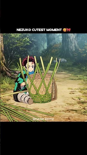 Nezuko cutest moments 🥰💗 #demonslayer #kimetsunoyaiba #fyp #shorts