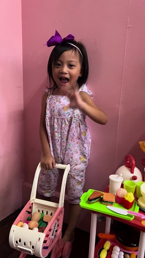 My #ZaraElise is so happy with her new Simulation Kitchen Toy 🥰 - The kitchen set can be sprayed to imitate the cooking scene. - The spray kitchen with spray effect makes cooking more fun. - Fill the bottle with water and inject water through the spout. - With handwritten meu boards, children can write today’s menu or draw dishes. - Help your child understand kitchen utensils, understand fruits and vegetables, and improve children’s knowledge. - Make youth more tasteful! - Vivid and lively patt