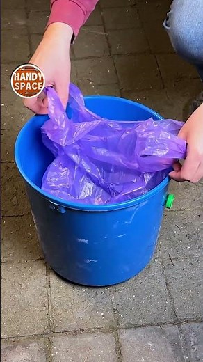 Two Caps and a Bucket! A Smart Sorting Trick! #smart