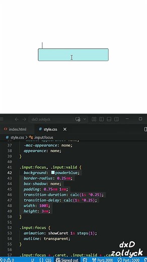 Cuma HTML CSS?! Bikin Input Search Keren Banget #webdevelopment #coding