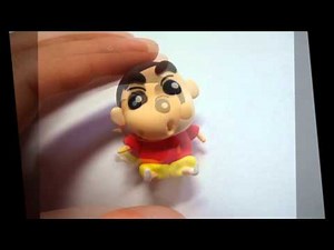 [고무인간]짱구는 못말려 - 짱구와 흰둥이 클레이 캐릭터 인형 만들기