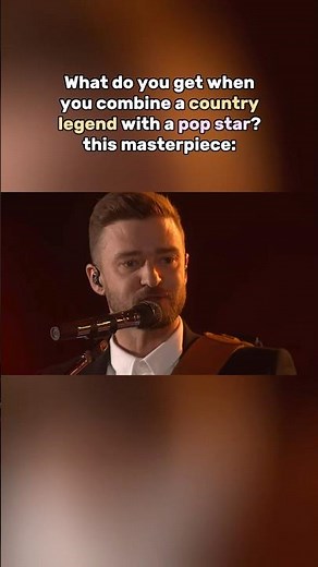 Justin Timberlake & Chris Stapleton at CMAs 2015 was LEGENDARY!! #youtubeshorts #shorts #music