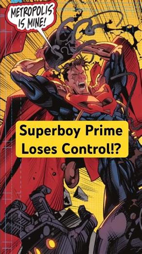Superboy Prime Loses Control!?#dccomics #superboy