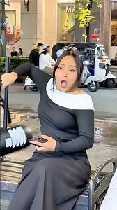 very shocked beautiful lady