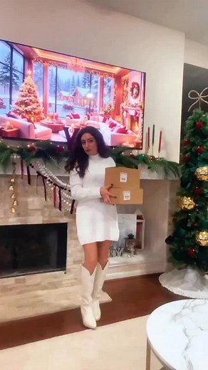 4.4K views · 20 reactions | Bring cozy holiday magic into your home with elegant white ceramic light-up Christmas trees and houses — beautifully crafted, battery-powered, and perfect for your festive décor — both available now on Amazon (link in my bio and story). @aomoonoa.team1 | Sparkleshinedecor | Facebook