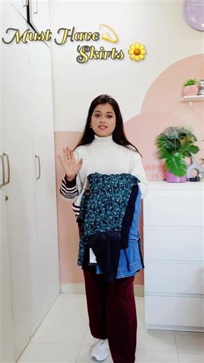 Must Have Skirts Every Girl Needs 👗✨ | Styling Ideas 💃 Pooja Singh ❤️ #ytshorts #youtube