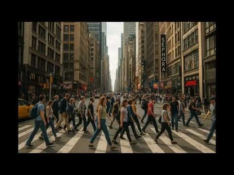 City Life 24/7 – Busy Street Ambience for Sleep, Study, and Focus | Real Urban Sounds