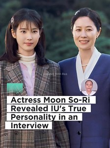 Actress Moon So-Ri Revealed IU's True Personality in an Interview 😱😍 Actress Moon So-ri had high praise for IU, her co-star in the Netflix original series 'When Life Gives You Tangerines.' IU also cherished her acting experience with senior actress Moon So-ri. #WhenLifeGivesYouTangerines #trendingpost #fypシ゚viralシ #kdrama #viralpost #leejieun_iu #MonSori | Updates with Rea