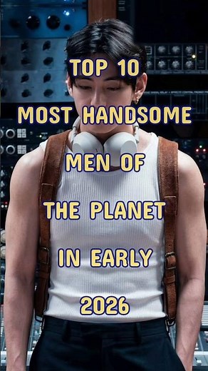 Top 10 most Handsome Men of The Planet In Early 2026 #handsome #men #intheworld #shorts