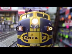 Intermountain HO ATSF- Santa Fe Cigar Band #49017S EMD F7A With Sound