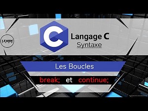 Langage C: Break Et Continue - الدارجة المغربية