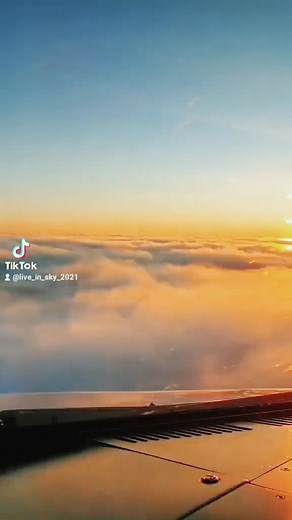 Stunning Cockpit Views During Sunrise and Sunset