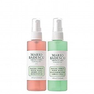 Mario Badescu Facial Spray with Aloe, Herbs and Rose Water for All Skin Types, Face Mist that Hydrates, Rejuvenates & Clarifies