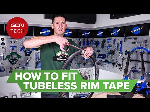 How To Fit Tubeless Rim Tape | GCN Tech Monday Maintenance