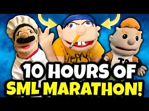 *10 HOURS* OF SML MARATHON! (FUNNIEST JEFFY VIDEOS)