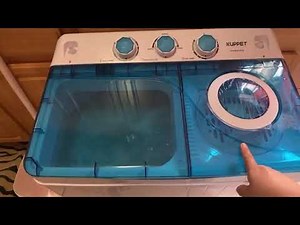 Cómo lavar en Lavadora portátil kuppet |Yuri recetas blogs
