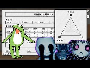 「恐怖耐性診断テスト」で満点を取る方法