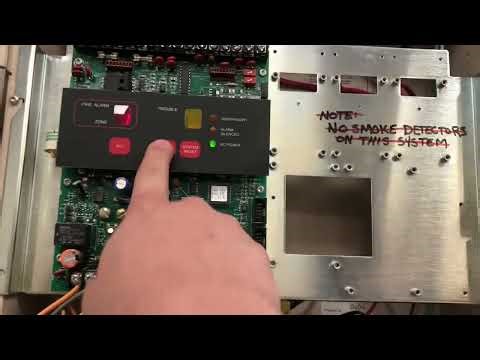 Fire Alarm Bell Test #54 (Simplex 4004)