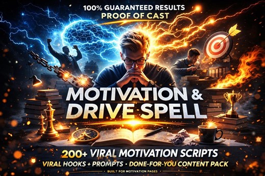 Viral Motivation Scripts Bundle | 180+ Content Ideas, 100 Scripts (creator Kit) - Etsy