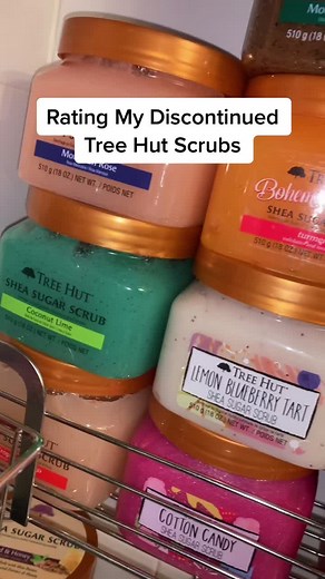 What’s your favorite Tree Hut scrub?💕 #showertok #showerproducts #showerproducts #selfcare #showerroutine #treehutusa #BeautyReview #BeautyReview