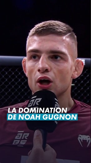 Noah Gugnon fait passer un message après sa victoire 🎙️ | CANAL Combat