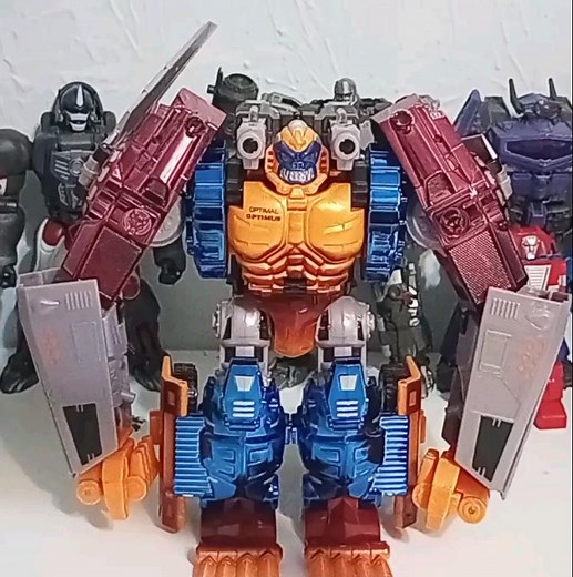 Transformers Beast Wars Transmetal II Optimal Optimus Transformation