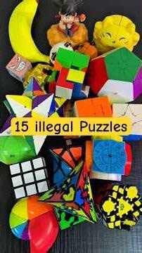 15 WEIRDEST Rubik's Cubes in 100 Seconds! 🤯⏱️