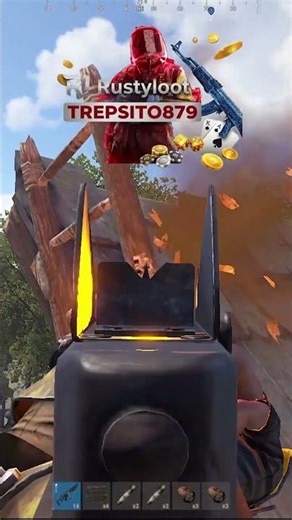 They didn't expect this defense part 2 #rust #rustpvp #gaming #rustclips #shorts