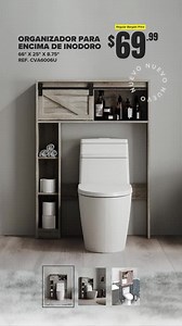 🛁✨ ¡Haz que cada rincón de tu baño cuente! ¿Espacio pequeño? 👉 Solución grande: Organizadores para encima del inodoro. ✅ Almacenaje vertical ✅ Estilo rústico moderno ✅ ¡Y todo a precio de Bargain! 📍Pásate por Bargain City, encuentra tu tienda más cercana en https://bargaincitypr.com/directory | Bargain City