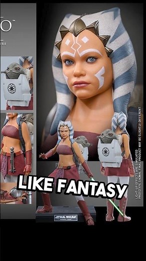 This Hot Toys Ahsoka is pure fantasy. No, not like that. Not like that!