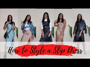 How to Style a Silk Slip Dress for Spring | Patrece Cousins