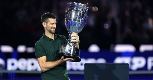 ATP world rankings: Novak Djokovic winters as the undisputed number one