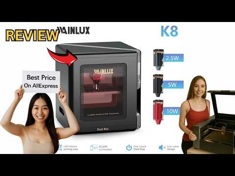 Review WAINLUX K8 Mini Blue Laser Engraving Machine Ultimate Desktop Engraver 2026