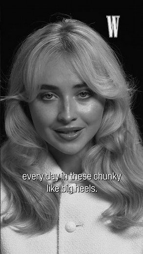 The First Time Sabrina Carpenter Wore High Heels | W Magazine