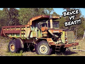 Will it START & DRIVE? Huge Euclid Dump Truck Sitting for YEARS!