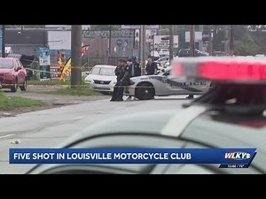 6 people injured after shooting at motorcycle club in southwest Louisville