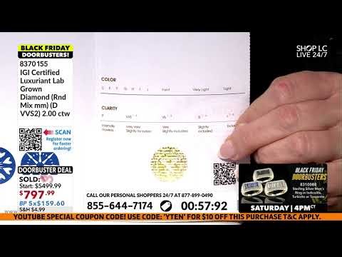 IGI Certified Lab Grown Diamond (Rnd Mix) D VVS2 2.00ctw