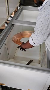 348K views · 3.1K reactions | Deep freezer external cooling coil fitting #reels #Refrigerator #electrician | Simple solutions | Facebook