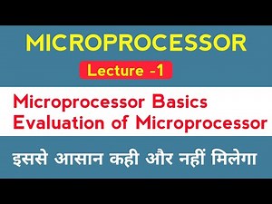 Microprocessor Basic Concepts//Evolution of Microprocessor//mpd lecture//polytechnic 5th semester