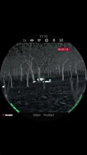 Hunting wtih 1280*1080 thermal scope is amazing