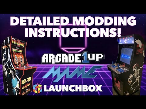 How To Mod Arcade1Up! | Detailed Instructions! (New version)