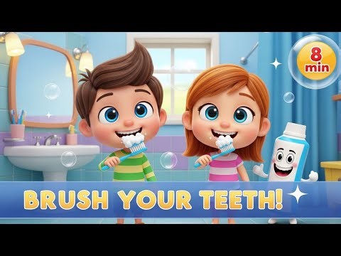 Brush Your Teeth Song | Best Fun Toothbrushing Songs for Kids 🪥😁