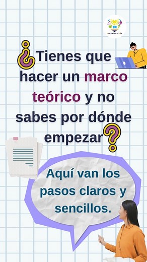 Pasos para elaborar un marco teórico 📢✨#tesis #marcoteorico #investigacion #NormasAPA #Docentes | Docentes al día