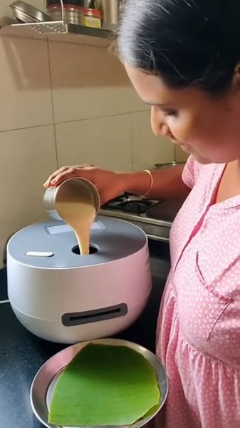 The Future of Breakfast: Fully Automatic Dosa Maker! #trending #trendingshorts #villagelife