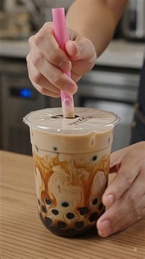 🧋 Bubble Tea Recipe 😍 | Creamy & Delicious Boba Milk Tea