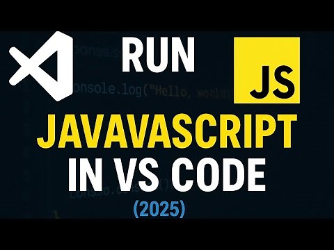 🔥Run JavaScript Code in VS Code | Full Setup Guide for Windows 10/11
