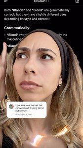 10K views · 331 reactions | And “funner” is a word too  . #grammar #blond #singersongwriter | Brooke Alexx | Facebook